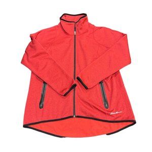 EDDIE BAUER FULL ZIP WOMANS SIZE LARGE SWEATER |‎ Y1